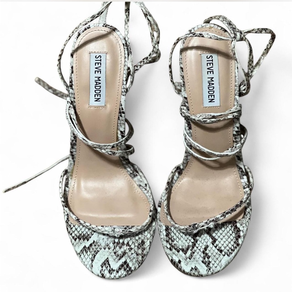 Steve Madden Snake Print Women's Heels